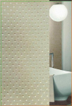 Tekstilinė vonios užuolaida 180x180 cm Benedomo, Khaki