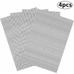 Užuolaidos, smulkaus tinklelio tinklelis - nerūdijančio plieno tinklelis nuo uodų durims ir langams, 150 x 210 mm