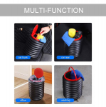 Trash cans,Folding Trash Can - 5L Waterproof, Portable Collapsible Car Garbage Bin Leak Proof,without cover