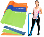 Pasiprie&scaron;inimo gumų rinkinys SportVida Fitness & GYM & Crossfit, 3 vnt