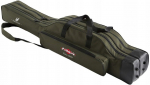 Mikado 12003G standus trijų skyrių me&scaron;kerių dėklas, 140 cm, pamink&scaron;tintas, žalias
