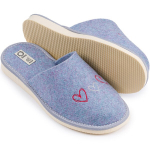 Moterų &scaron;lepetės Flip Flops Natūralus veltinis NOWO FK-1560