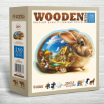 Medinė dėlionė, Saulėtas triu&scaron;is, woodencity, HE 0201-M