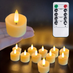 LED žvakutės su laikmačiu