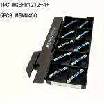 Karbido plok&scaron;telės MGEHR1212-4 griovelių įrankiams, 1vnt MGEHR1212-4+5PCS MGMN400