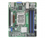 Pagrindinė plok&scaron;tė Motininė Plok&scaron;tė - Asrock EC266D4ID-2T/X550 Intel LGA 1700 Mini ITX DDR5 10GbE, Auksas