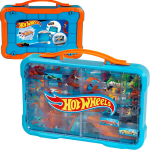 Kolekcinis dėklas 54 automobiliams su ap&scaron;viestu logotipu Theo Klein 2408 Hot Wheels, uniwersalny