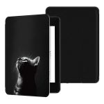 "Smart Case" grafinis dėklas "Kindle Paperwhite 1/ 2/ 3" (Moon Cat)