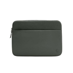 Housse - INCACE - MacBook Pro 14" - 900D poliesteris - Dirbtinio kailio pamu&scaron;alas - Žalias