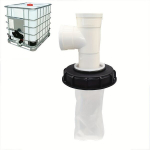 Patvari 163mm IBC tinklelio dangtis DN150 sodo bakui.