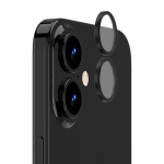 &bdquo;Evelatus&ldquo; &bdquo;Apple iPhone 16 / 16 Plus&ldquo; kameros objektyvo apsauga, &scaron;arvuotas, juodas