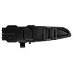 Peilis Gerber Principe, pilkas ir juodas, pagamintas JAV, 7,9 cm ilgio 420HC plieno geležtė, guminė rankena, GE30001659