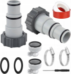 Redukcinė jungtis žarnoms siurbliams baseinams 2vnt adapteris Intex 32-38mm