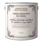 Kreidiniai baldų dažai matiniai Rust-oleum balta kreida chalk white 2,5l