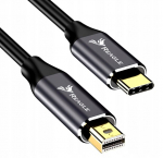 Reagle Thunderbolt Usb-c į Mini Displayport kabelis 4k 60hz 1m