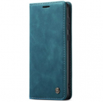 &bdquo;CaseMe&ldquo; Retro solidus atverčiamas dėklas - žalias (Galaxy A56)