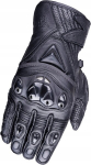 Motociklininkų / motorolerių pir&scaron;tinės natūrali oda Wolf Knight Black L