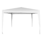 Baldakimas i&scaron; poliesterio UV50 baltas 300x300x240 cm Aktive Beach