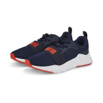 Treniruočių batai paaugliams Puma Wired Run Jr Peacoat-Puma Red - 37421421, mėlyni