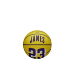 Mini balionas - Wilson - NBA žaidėjo ikona - Lebron - Geltona/Juoda - Mi&scaron;rus - Lauko
