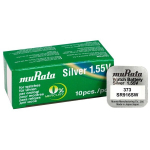 Murata 373 (SR916SW) sidabro oksido laikrodžių baterijos 10 vnt.