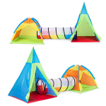 Vaikų palapinės žaidimų aik&scaron;telė 3-in-1 igloo tipi tunel IPLAY