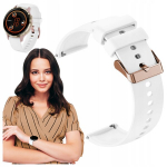 Chronsmarta Dirželis, skirtas Huawei Watch Gt 4 / Gt 5 41mm Classic Active Elite Elegant apyrankė, baltas