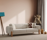 Sofa Asir Lyke 3 Seater, kreminės spalvos