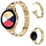 &bdquo;BestAccessories&ldquo;, 20 mm pločio laikrodžio apyrankė, auksinė