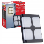 Lauko fasado sodo sieninis &scaron;viestuvas led 24w Vargo 2400lm