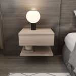 Naktinis staliukas Hanah Home Vivid, smėlio spalvos