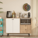 Spinta Hanah Home RE2-SW daugiafunkcė balta metalinė, 120x85x35.5
