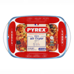 Stiklinis Air Fryer indas 1.2 L, 23x15 cm, Pyrex