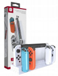 Welovegames įkrovimo dokas 4x Joy-con Switch / Ns Oled Mario plytos, baltas