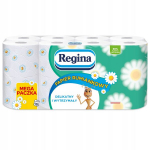 Tualetinis popierius Regina su ramunėlių kvapu, 16 rulonėlių, mega pakuotė!!!