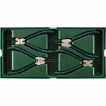 Sata St09911sj 4 vnt. fiksavimo replių rinkinys su dėklu
