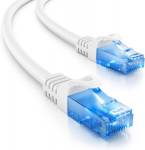 Deleycon Cat 6 Ethernet tinklo kabelis 3m, baltas