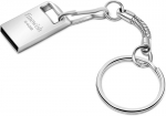 USB laikmena Usb atmintinė 64 Gb, metalinė, sidabrinė