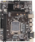 Cuifati H310 Lga 1151 motininė plok&scaron;tė Ddr4 kompiuterio motininė plok&scaron;tė su M.2 Nvme Ngff Sata 6gb/s Pcie lizdu Dvi + Vga + Hdml, Rj45 Plug & Play