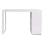 Ra&scaron;omasis stalas，Biuro stalas，Kompiuterio stalas, 120x60x75cm, baltas CFE9132487