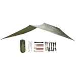 Bushmen Easy Tarp 4&times;3 žalia 850 g Lengva, Uni