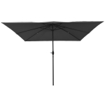 Stačiakampis Sodo Skėtis 295x245 cm Antracito CFE27903