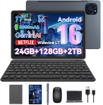Plan&scaron;etinis kompiuteris &bdquo;KINGRID T90&ldquo; jutiklinis plan&scaron;etinis kompiuteris su &bdquo;Gemini AI&ldquo;, 11 colių FHD, &bdquo;Android 16&ldquo;, 24 GB RAM, 128 GB ROM, 2 TB SD, 8000 mAh, &bdquo;Gemini AI&ldquo;, su klaviatūra, dėklu, ra&scaron;ikliu ir pele.