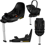 ISOFIX bazė 360&deg; su stabilizuojančia koja, skirta Moxie i-Size, Lionelo Moxie Base Black