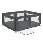 Maniežas Florence Easy Fold, 150x180 cm, Lionelo Grey Graphite