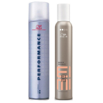 Wella Performance Ultra Hold Hair Spray (2 Dot) 500Ml + Wella Eimi Nutricurls Boost Bounce 300Ml