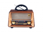 Retro stiliaus radijo imtuvas FM/AM/SW