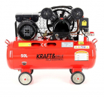 Oro kompresorius KD403, 50L, 2 stūmokliai, 2,8 kW