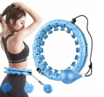 mėlynas lankas hula hoop riebalų deginimui