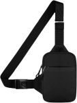 Crossbag krūtinės krep&scaron;ys, vyrams ir moterims, juodas